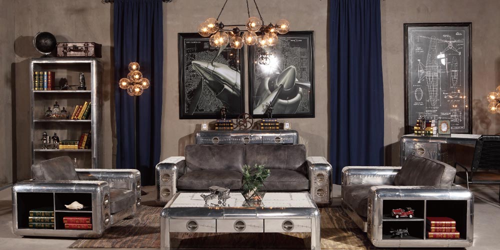 Retro Industrial Vintage Series Showroom