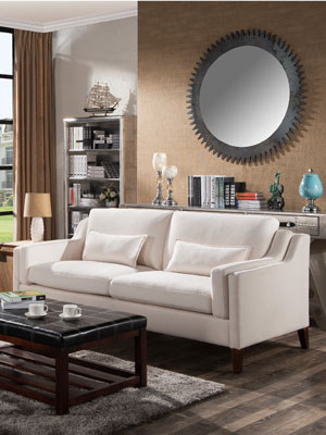 Fabric Sorensen Upholstered Sofa 